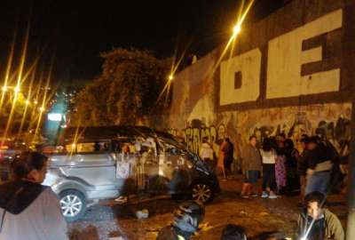 Quito: Cinco personas resultaron heridos tras accidente de tr&aacute;nsito en el sector de El Condado