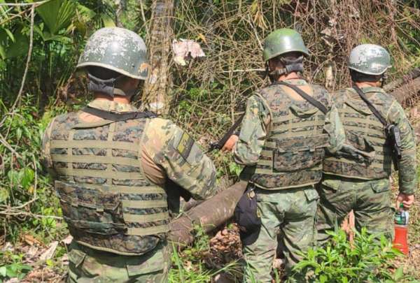 Militares y guerrilleros se enfrentaron en el sector de La Barquilla, en el norte de Sucumb&iacute;os.