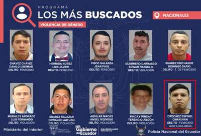 Ea Polic&iacute;a inform&oacute; que fue detenido el d&eacute;cimo "M&aacute;s buscado". 