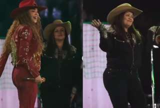 Shakira sorprende en M&eacute;xico al homenajear a la exni&ntilde;era de sus hijos durante su gira mundial