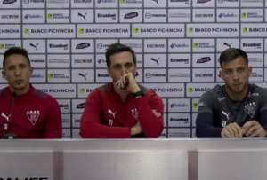 Luis Zubeld&iacute;a tild&oacute; de "vergonzoso" lo acontecido en el duelo entre 9 de Octubre y Liga de Quito.