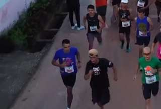 &iexcl;Viral! Brasile&ntilde;o corri&oacute; ebrio 8 km y ahora quiere ser atleta