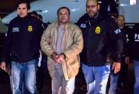 Joaqu&iacute;n &amp;#039;Chapo&amp;#039; Guzm&aacute;n fue condenado por enviar toneladas de droga a Estados Unidos.