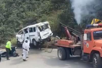 Los heridos del accidente de tr&aacute;nsito en la v&iacute;a El Torneado fueron trasladados a casas de salud de Babahoyo