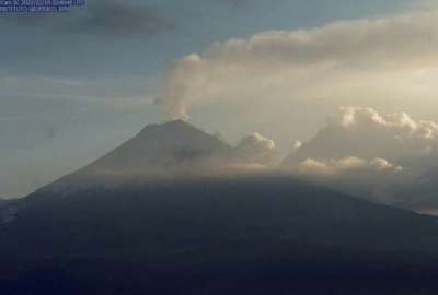 La ca&iacute;da de ceniza del volc&aacute;n Cotopaxi se report&oacute; desde la madrugada del martes 20 de diciembre de 2022. 