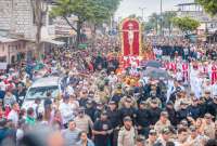 En Guayaquil se realiz&oacute; la procesi&oacute;n del Cristo del Consuelo.