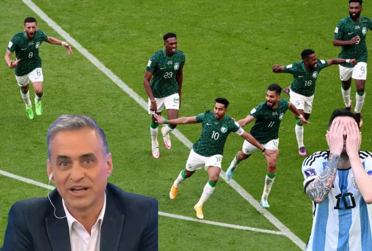 Rodolfo Cingolani, comentarista de TyC Sports,hizo de menos a Arabia Saudita