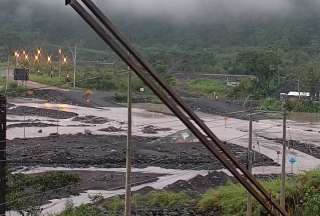 Se registr&oacute; el desbordamiento del r&iacute;o Upano
