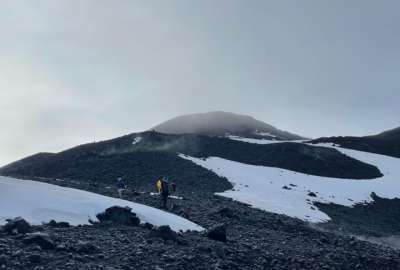 La turista permaneci&oacute; extraviada por m&aacute;s de 24 horas en el volc&aacute;n Tungurahua