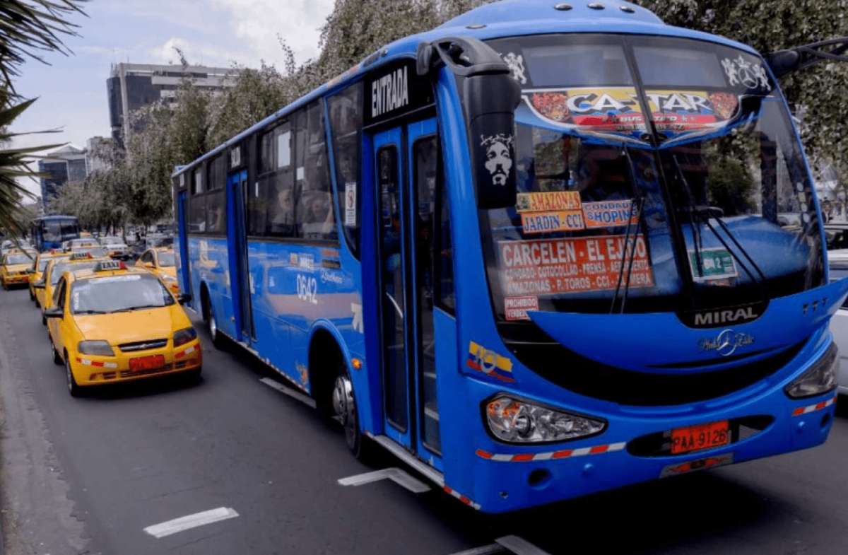 El hecho se registró a las 11:37 en la intersección de la Av. Mariana de Jesús y Av. 10 de agosto.