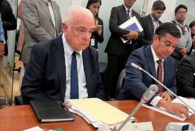 Fernando Santos Alvite fue ministro de energ&iacute;a durante el gobierno del expresidente Guillermo Lasso.