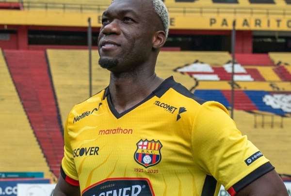 Felipe Caicedo es el gran fichaje que realiz&oacute; Barcelona SC para este 2025. 