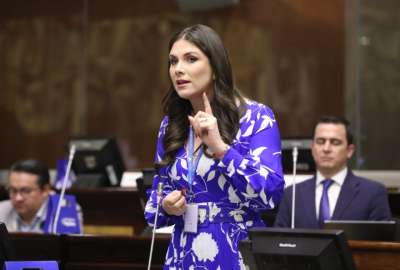 La asamble&iacute;sta Ana Galarza, junto a otros legisladores de Construye, present&oacute; la solicitud.