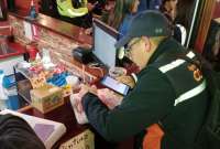 18 establecimientos fueron inspeccionados en este sector de la ciudad.