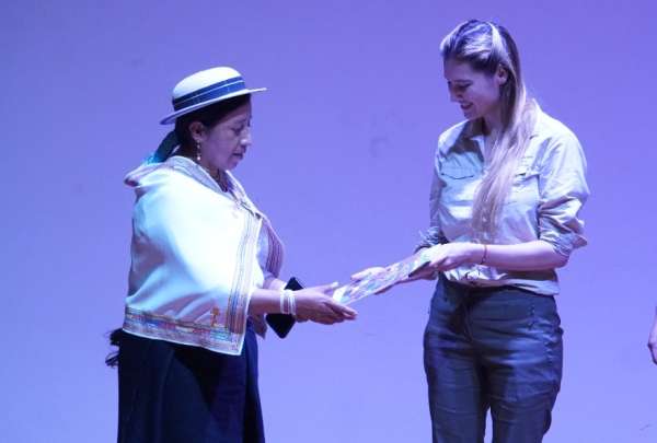 Ministra del Ambiente presenta resultados del proyecto Andes Resilientes al Cambio Clim&aacute;tico, enfatiz&oacute; la importancia de centrar las estrategias en las poblaciones andinas m&aacute;s vulnerables.
