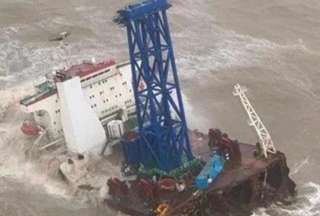 Inundaciones, destrucci&oacute;n y muerte en Asia por el mal tiempo y el paso del tif&oacute;n Chaba