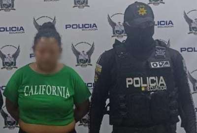Alias 'Mamita fue detenia en Guayaquil.
