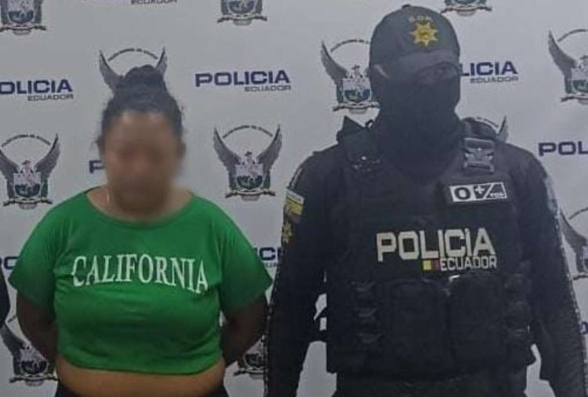 Alias 'Mamita fue detenia en Guayaquil.