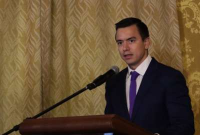 El Jefe de Estado brind&oacute; una entrevista en Quito. 