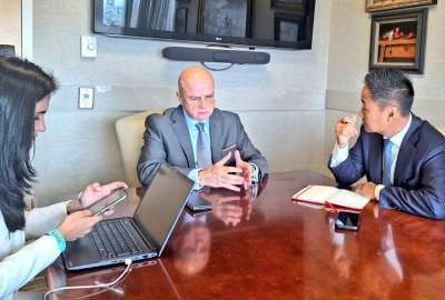 El vicepresidente Alfredo Borrero se reuni&oacute; con Kee Park en Estados Unidos.
