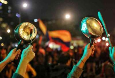 Cacerolazo por la Paz en Quito