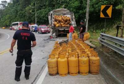 Cinco heridos tras siniestro de tr&aacute;nsito en la provincia de Manab&iacute;
