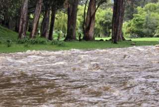 Lluvias en Ecuador: Ocho r&iacute;os desbordados