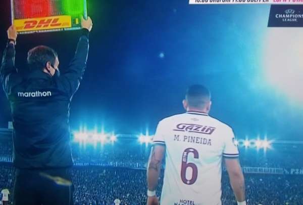 Mario Pineida debut&oacute; en Libertadores con Fluminense