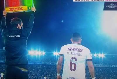 Mario Pineida debut&oacute; en Libertadores con Fluminense