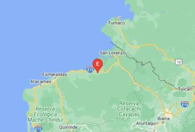 Se sinti&oacute; un sismo en Esmeraldas durante la noche del domingo