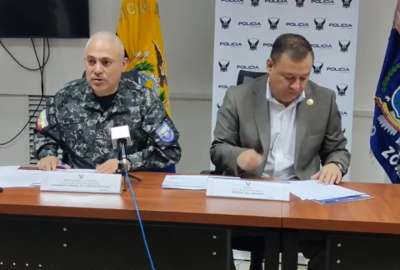 El comandante de Polic&iacute;a, Fausto Salinas, dio m&aacute;s detalles en una rueda de prensa