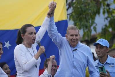 Mar&iacute;a Corina Machado y Edmundo Gonz&aacute;lez estar&iacute;an refugiados en la Embajada de Argentina en Caracas.