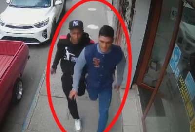 La imagen de los presuntos autores de este crimen se difundi&oacute; en redes sociales.