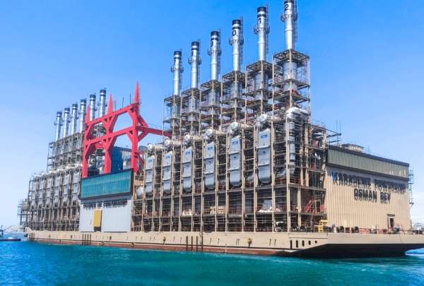 El Gobierno Nacional reforzar&aacute; el sistema el&eacute;ctrico con el alquiler de otra barcaza.