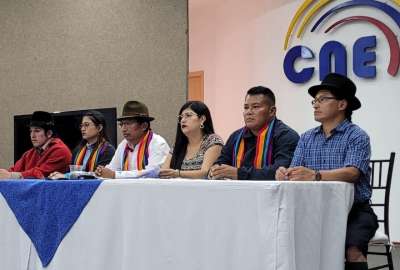 Churuchumbi exhort&oacute; al Consejo Nacional Electoral a reconocer y registrar a su lista como la ganadora del proceso electoral para la coordinaci&oacute;n de Pachakutik.