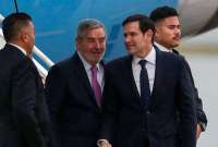 Marco Rubio está en México; este miércoles viaja a Ecuador