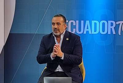 Dar&iacute;o Herrera, ministro de Transporte y Obras P&uacute;blicas, habl&oacute; sobre la habilitaci&oacute;n del puente sobre el r&iacute;o Blanco, las obras en Manab&iacute; y emergencias. 