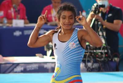 Lucha: Luc&iacute;a Y&eacute;pez gan&oacute; bronce mundial y clasific&oacute; a los Juegos Ol&iacute;mpicos