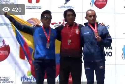Ecuador consigui&oacute; 8 medallas en el Sudamericano de Marcha