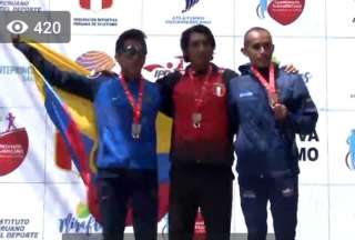 Ecuador consigui&oacute; 8 medallas en el Sudamericano de Marcha