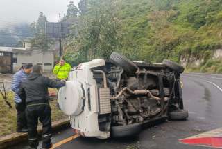 36 siniestros de tr&aacute;nsito se registraron en Quito en un solo d&iacute;a