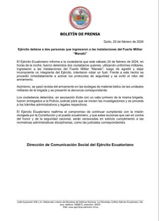 El Ej&eacute;rcito lanza la Doctrina Equinoccio y una plataforma de educaci&oacute;n en l&iacute;nea