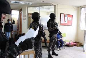 La Fiscal&iacute;a del Ecuador coordin&oacute; un allanamiento en torno al caso Bernal.