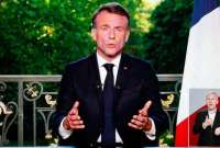 Emmanuel Macron disolvió el parlamento francés