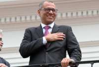 Jorge Glas permanece en la Embajada de México en Ecuador.