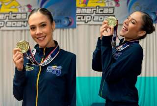 Samia &Aacute;lava conquista el oro en patinaje art&iacute;stico para Ecuador
