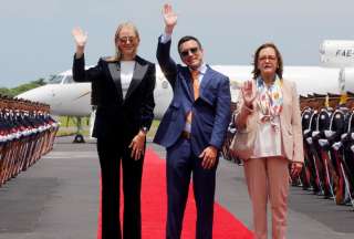 Presidente Daniel Noboa arrib&oacute; a El Salvador para la posesi&oacute;n de Nayib Bukele