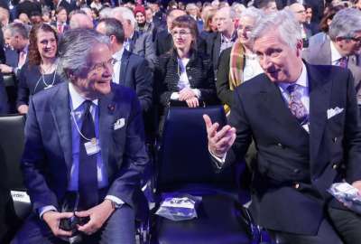 El Jefe de Estado particip&oacute; del acto inaugural de la Reuni&oacute;n Anual del Foro Econ&oacute;mico Mundial.
