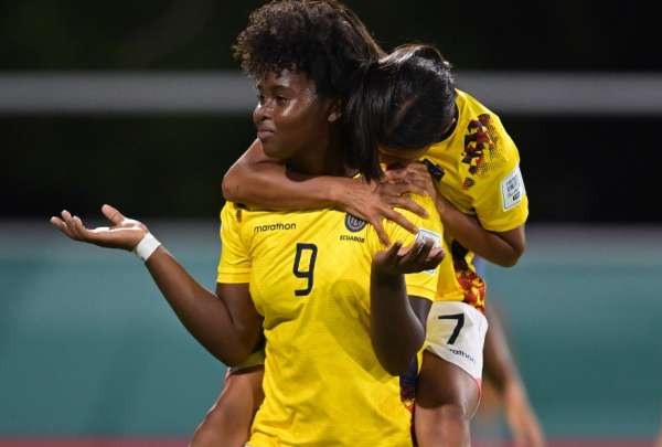 Jaslym Valverde marc&oacute; los dos goles de Ecuador en su estreno en el Sub 17. 
