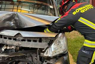 Accidente m&uacute;ltiple en la Autopista General Rumi&ntilde;ahui dej&oacute; varios heridos